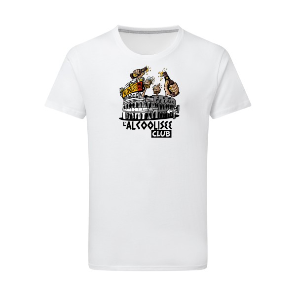 L'ALCOOLIZEE -T-shirt léger alcool humour Homme -SG - Men -thème alcool humour -